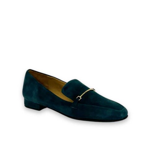 JOLANDA LOAFER SUEDE leest Joy petrol 1